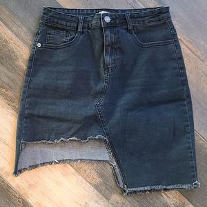 Shadow Caster denim skirt